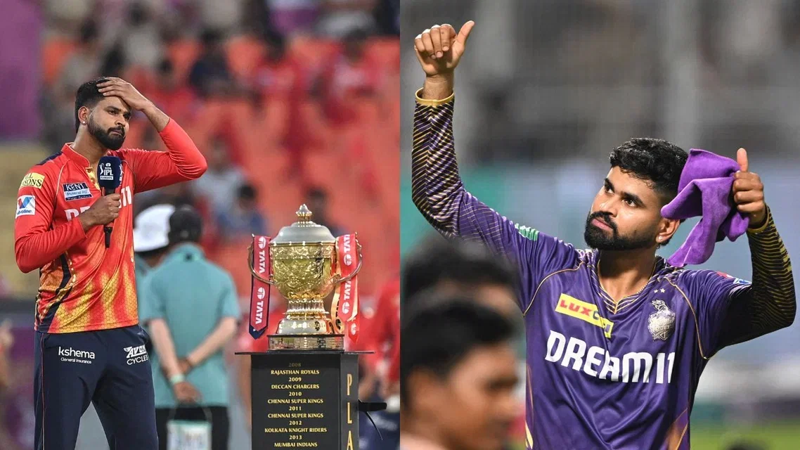 Shreyas Iyer for Punjab Kings & KKR (Source: AFP Photos)