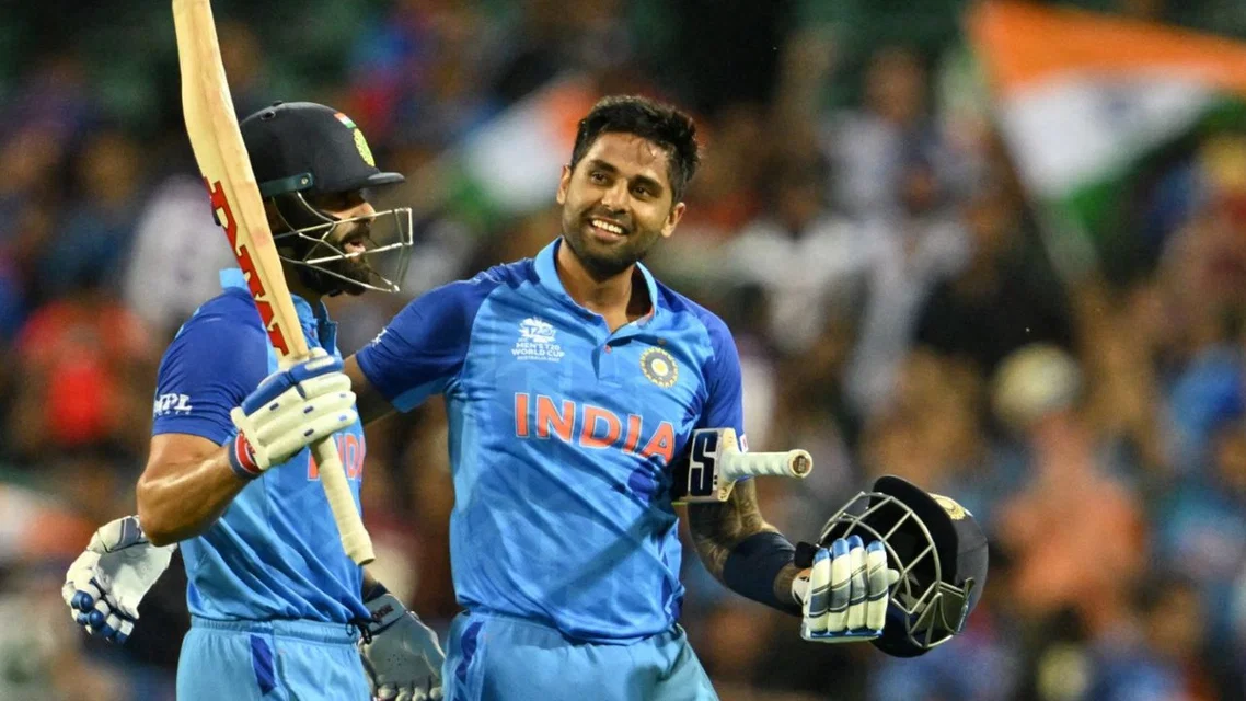Virat Kohli and Suryakumar Yadav - (Source: AFP)