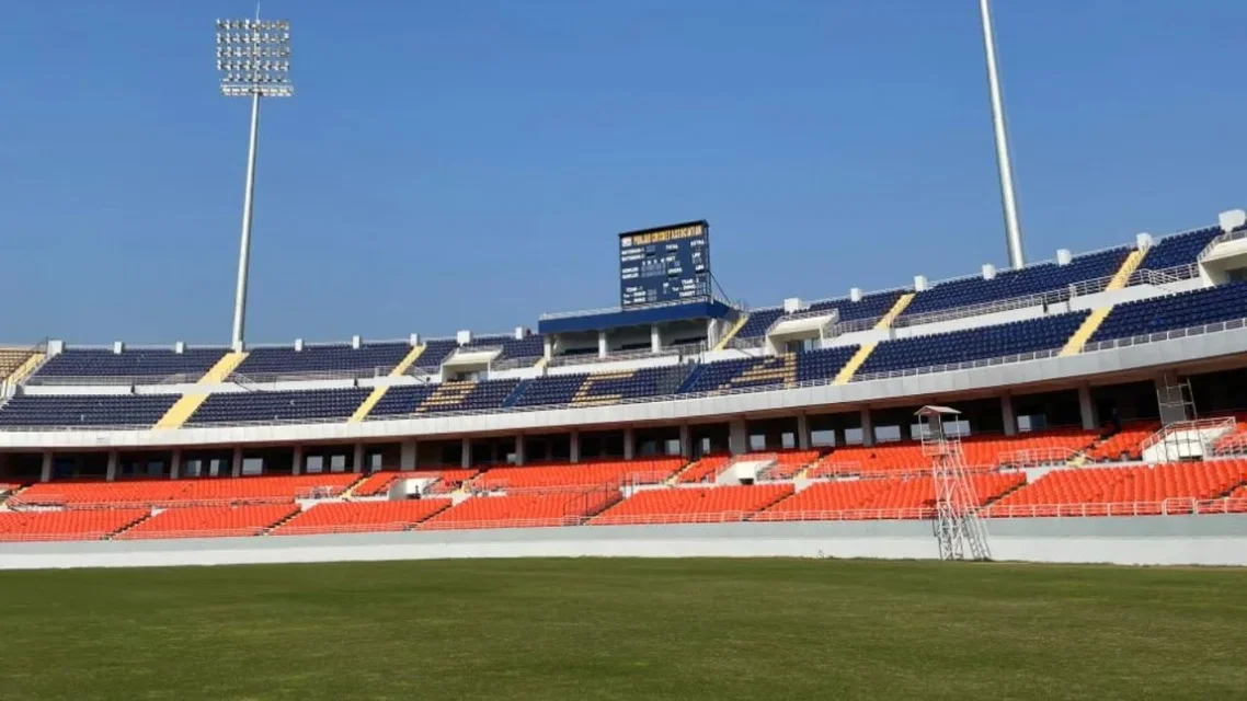 Maharaja Yadavindra Singh International Cricket Stadium, Mullanpur (Source: X)