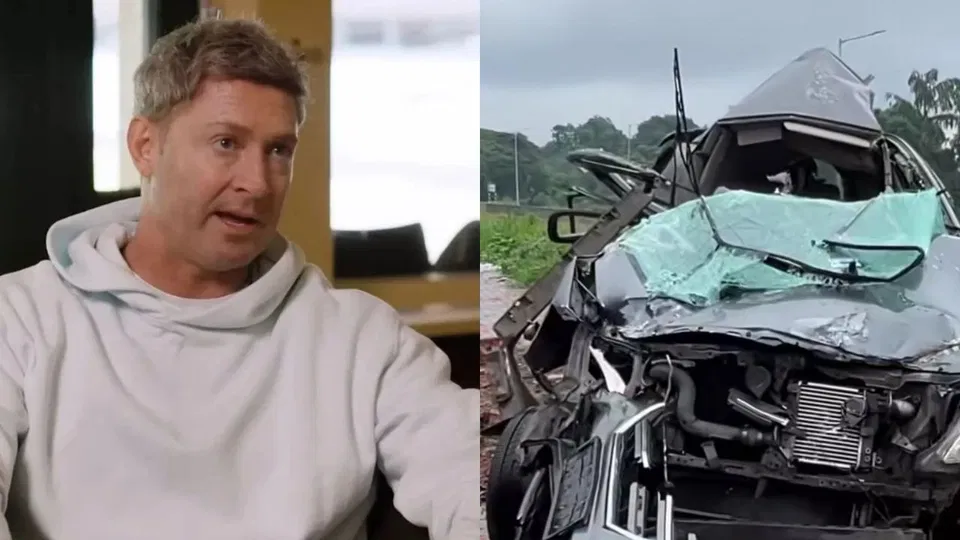 Michael Clarke Escapes Fatal Car Accident After IPL 2026 Final