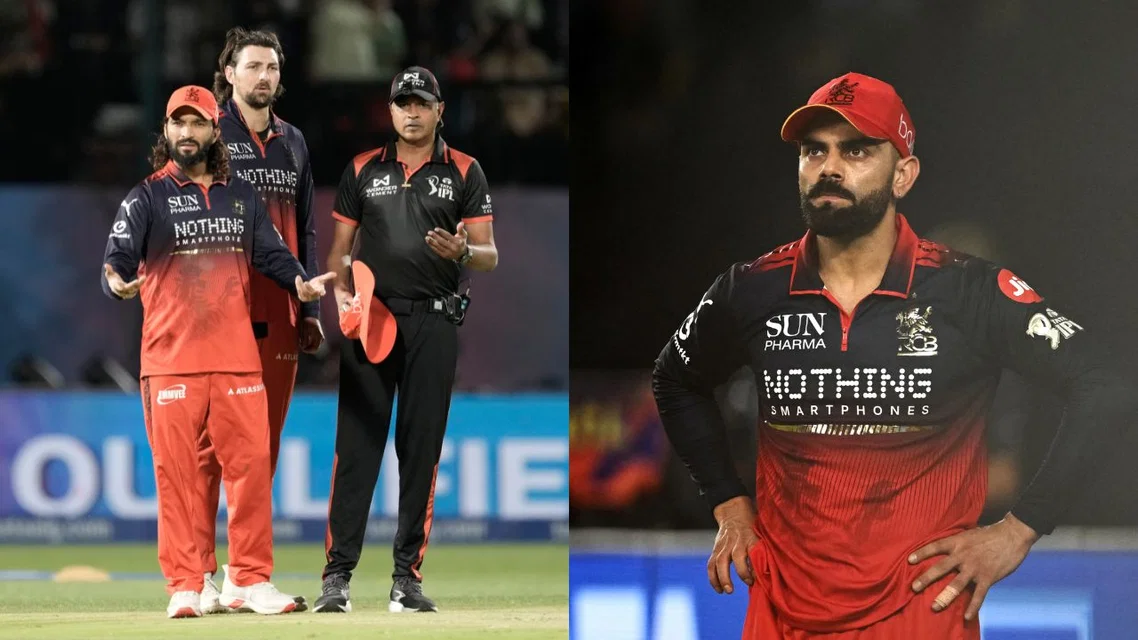 Rajat Patidar Virat Kohli. Image Credits: AFP