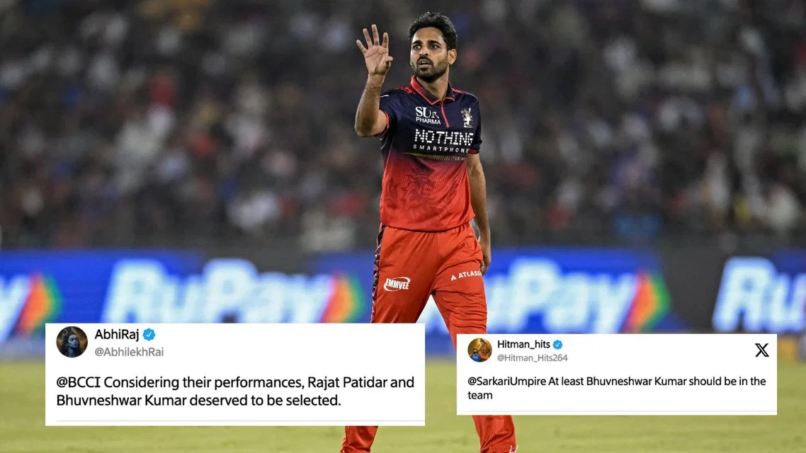 Bhuvneshwar Kumar in IPL 2026 (Source: X and AFP)