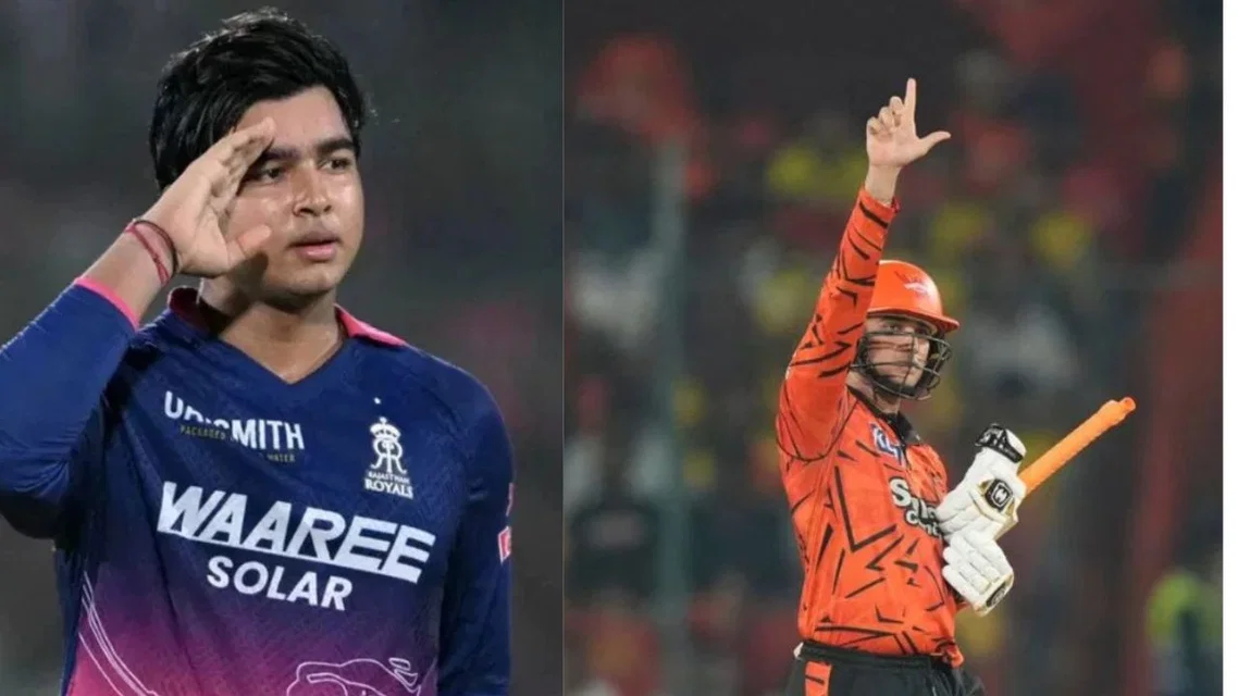 Vaibhav Sooryavanshi and Abhishek Sharma (Source: AFP)