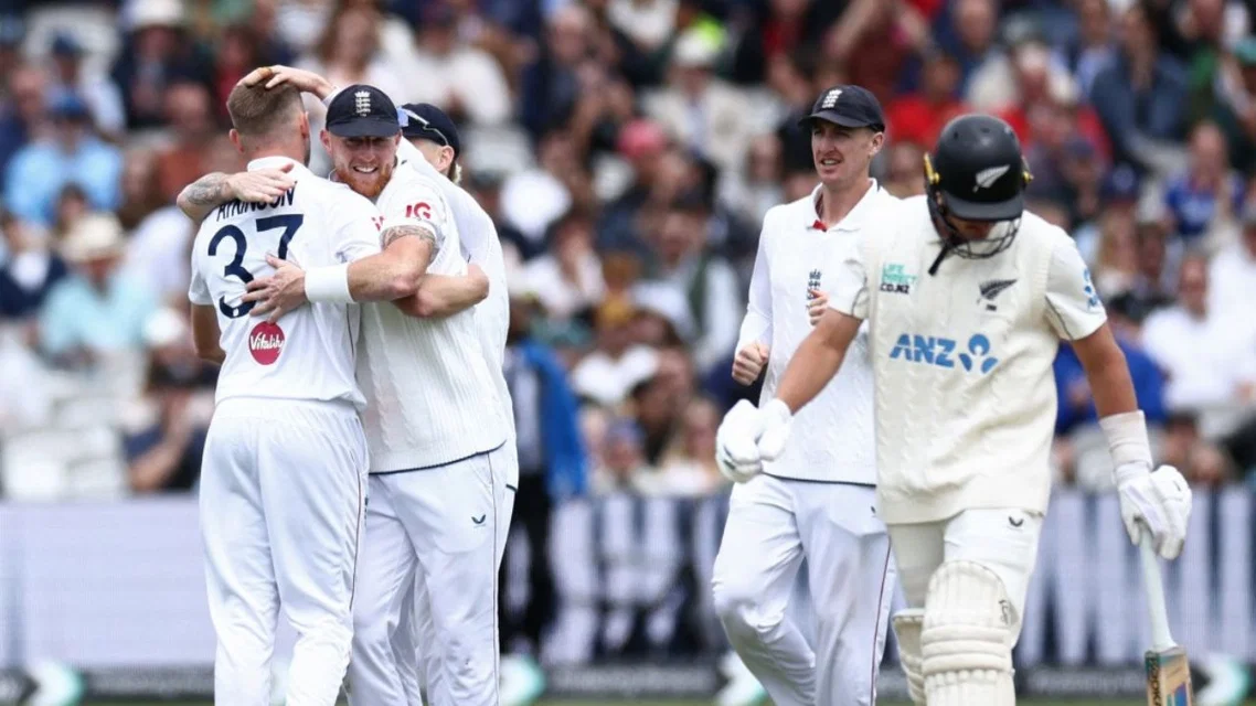 England beat New Zealand in first Test. [Source - AFP]
