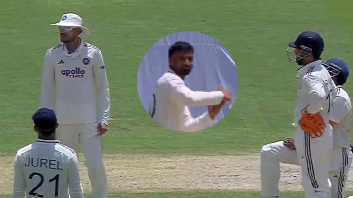 Manav Suthar voted out on field [Source: X]
