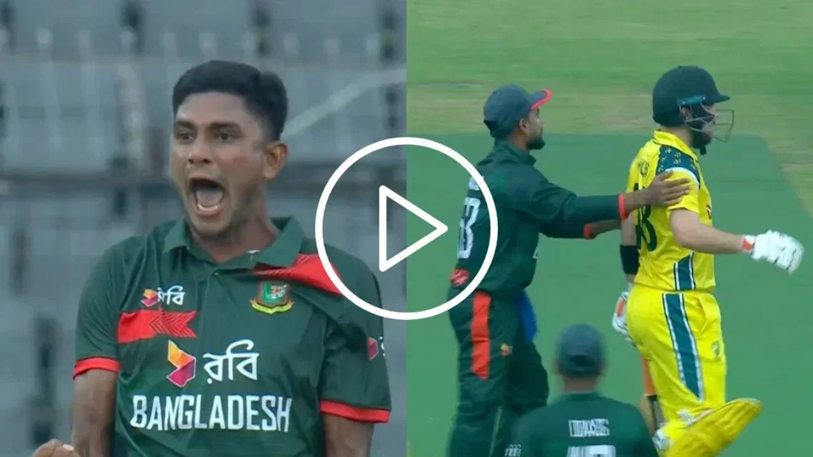 Nahid Rana fight with Josh Inglis. [Screengrab- BCB/X]