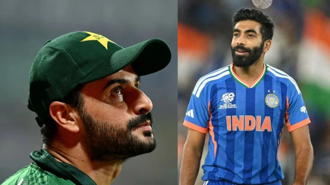 Sahibzada Farhan and Jasprit Bumrah (Source: AFP and AP)