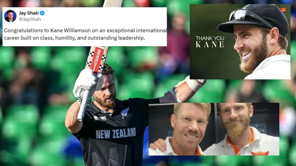 Cricket Fraternity reacts to Kane Williamson retirement [Source: AFP]