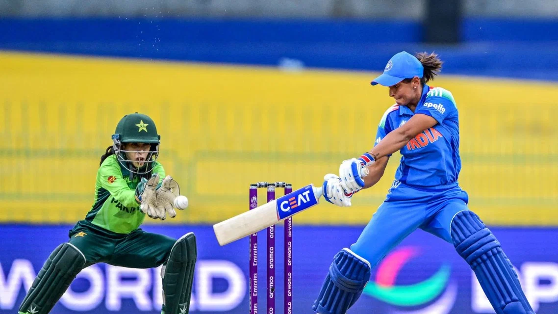 Harmanpreet Kaur T20I record vs Pakistan [Source: AFP]
