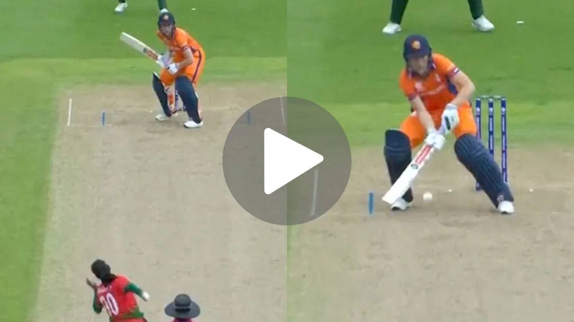Netherlands’ Babette De Leede Pays Tribute To Jos Buttler (Source: Screengrab from X)