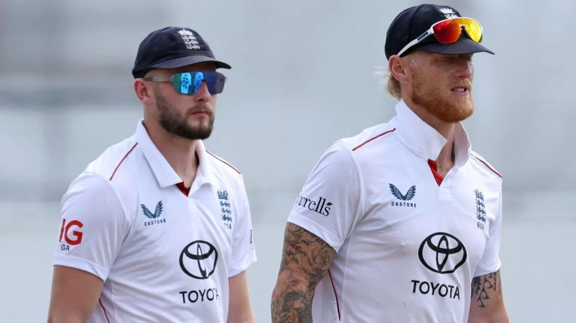 Ben Stokes and Gus Atkinson - (Source: AFP)