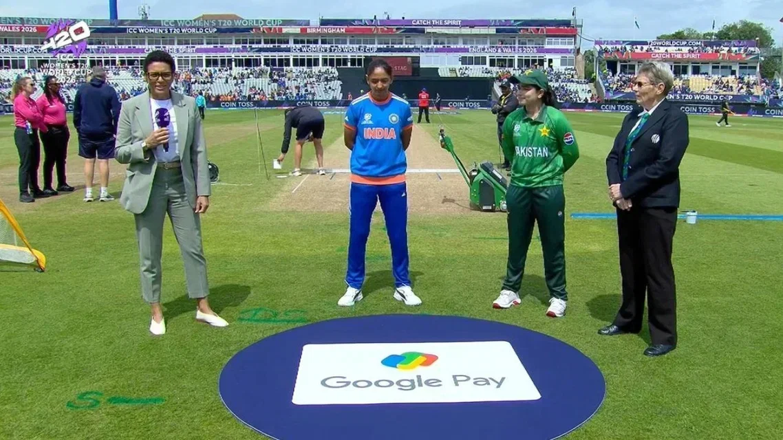 IND-W vs PAK-W T20 World Cup Toss (Source: ScreenGrab)