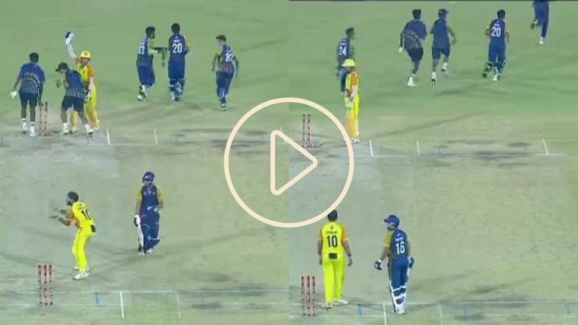 Pure drama on the field (Source: @cricketCSCS/instagram.com)