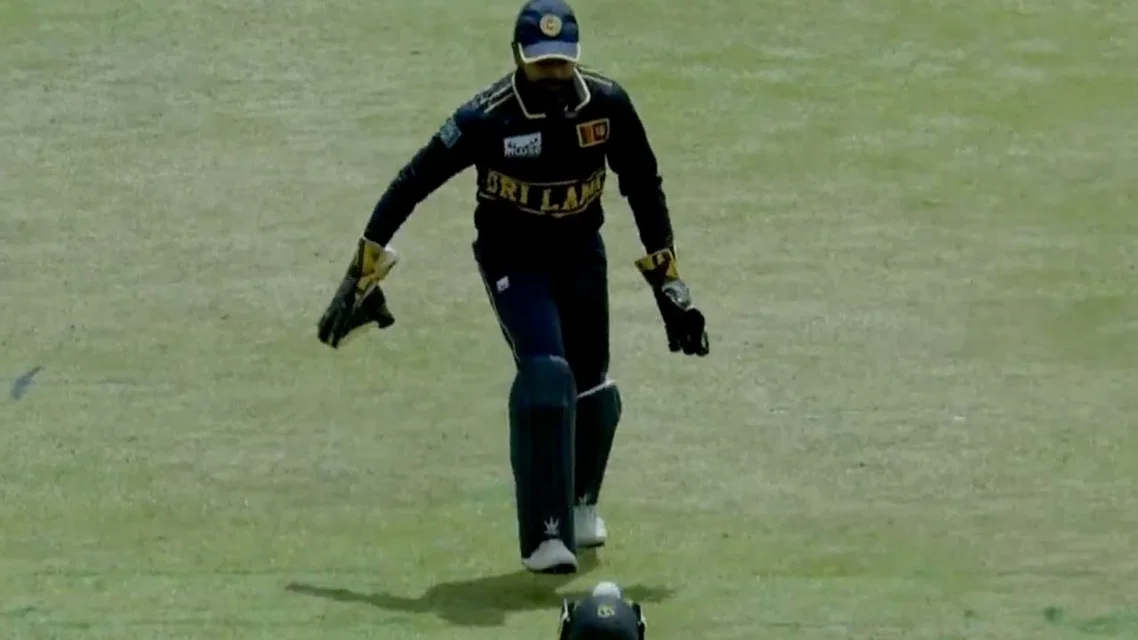 Wild Scenes In IND-A vs SL-A [Source: X]