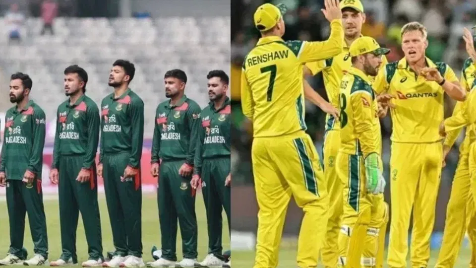 BAN vs AUS: पहला T20I मैच कहां देखें? चैनल, लाइव स्ट्रीमिंग, तारीख़ और समय BAN vs AUS: पहला T20I मैच कहां देखें? चैनल, लाइव स्ट्रीमिंग, तारीख़ और समय