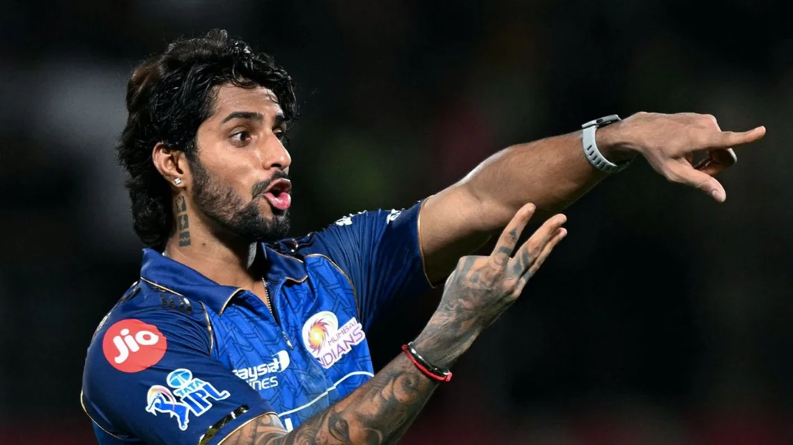 Tilak Varma for Mumbai Indians [Source: AFP]