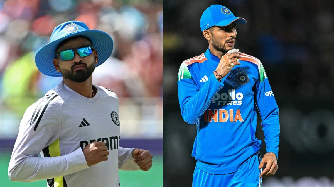 Shreyas Iyer and Shubman Gill (Source: AFP)
