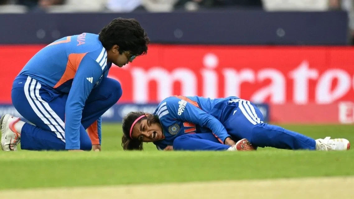 Shreyanka Patil has been ruled out of Women's T20 World Cup [Source: AFP]