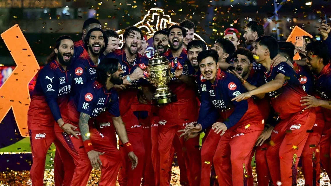 RCB won its second IPL trophy in 2026. Image Credits- AFP