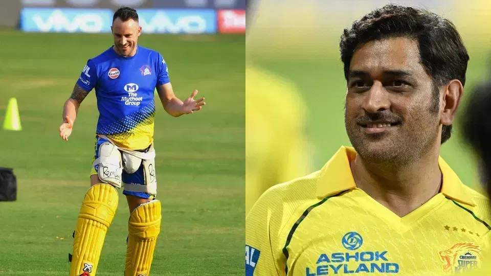 Faf Du Plessis Hints At CSK Return. news