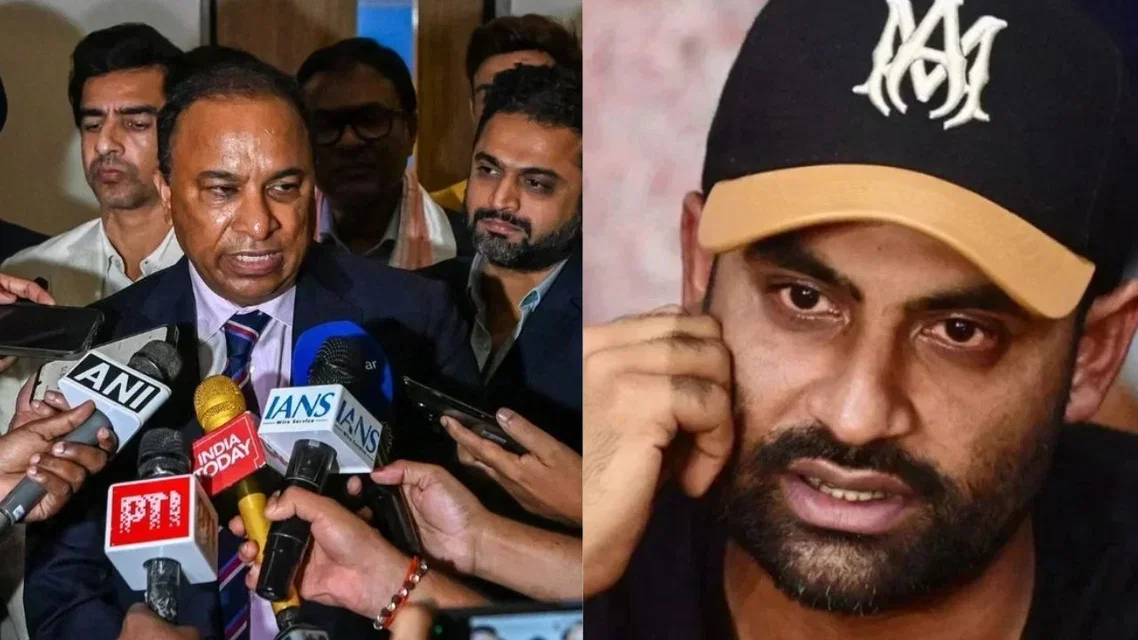 Devajit Saikia and Tamim Iqbal (Source: AFP)