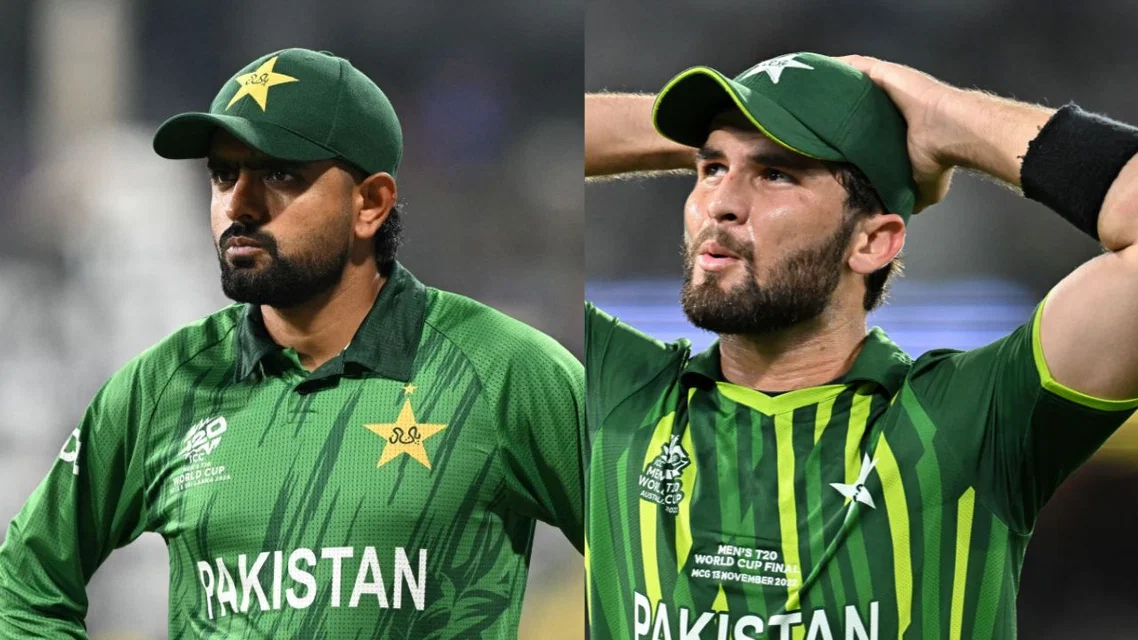 Babar Azam and Shaheen Afridi [Source: AFP]