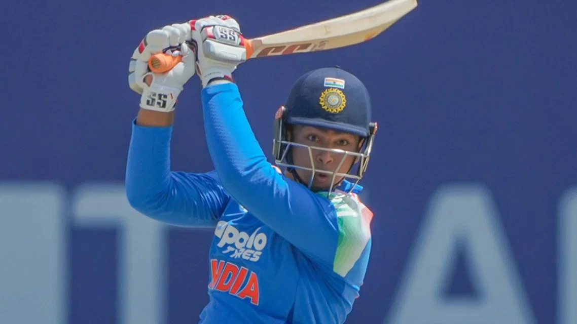 Vaibhav Sooryavanshi in action against Sri Lanka A [Source: BCCI]