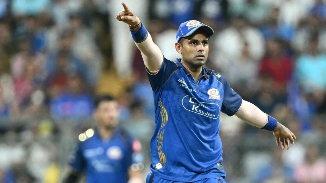 Suryakumar Yadav for Mumbai Indians - (Source: AFP)