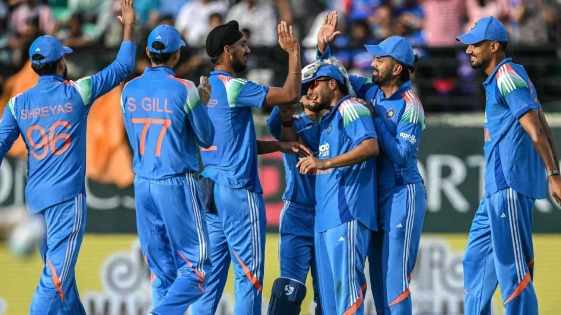 Team India against Afghanistan [Source: AFP]