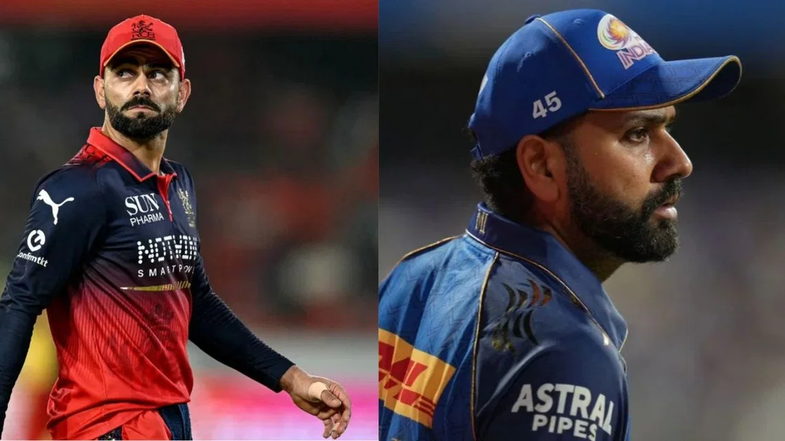 Virat Kohli and Rohit Sharma (Source: AFP)