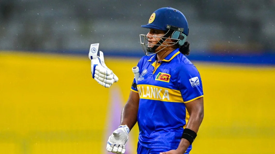 Athapaththu calls herself a failure [Source: AFP]
