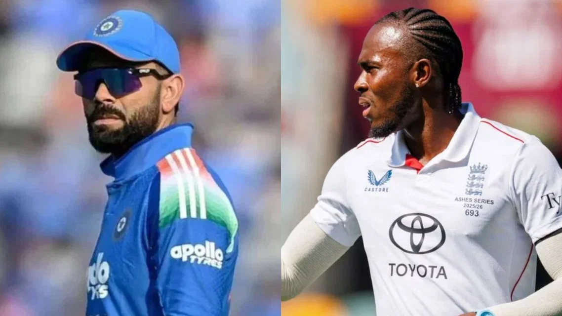 Virat Kohli and Jofra Archer [Source: AFP]