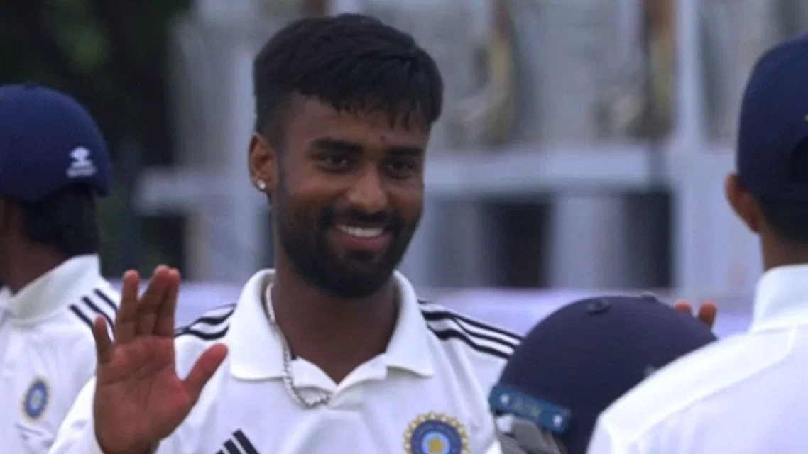 Manav Suthar [Source: @BCCIdomestic/x]
