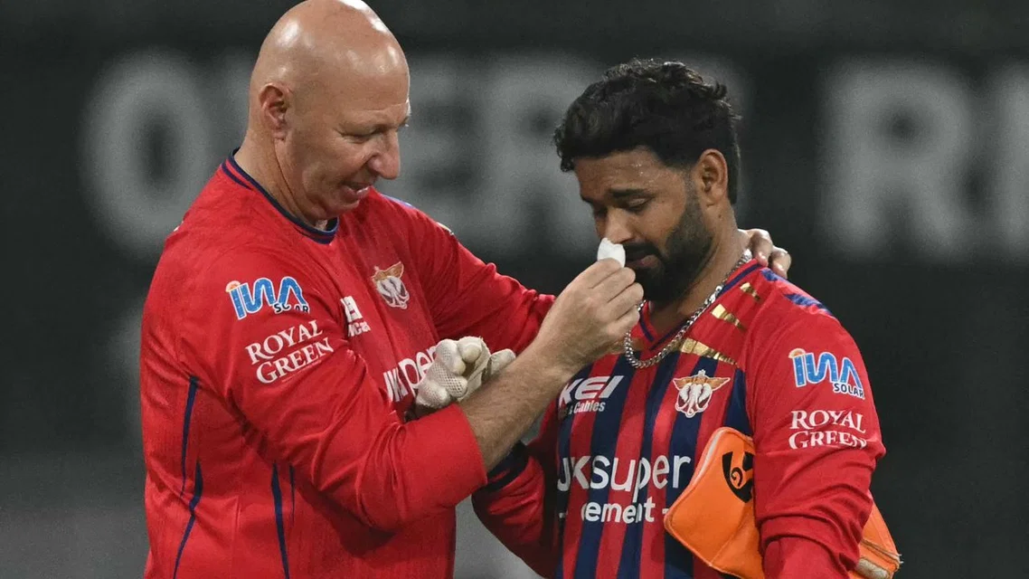 Rishabh Pant has captained LSG in IPL 2024-25. Image Credits- AFP