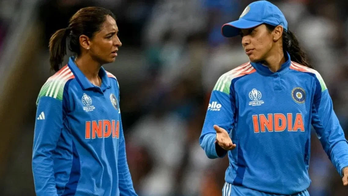 Harmanpreet Kaur and Smriti Mandhana (Source: AFP)