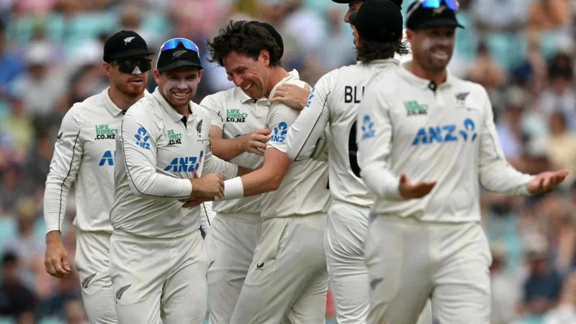 New Zealand team [Source: AFP]