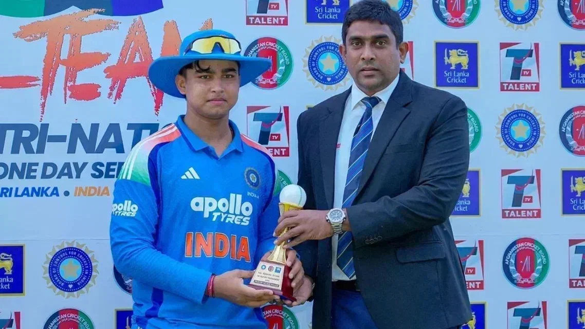 Vaibhav Sooryavanshi is tipped to make India debut [Source: BCCI/X]