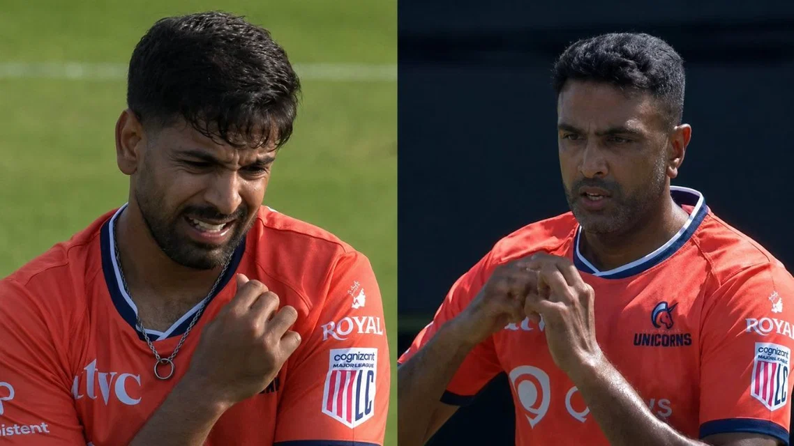 Ashwin and Rauf have not played together in MLC [Source: @Tejashyyyyyy/x.com]
