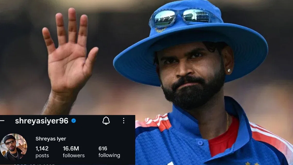 Shreyas Iyer for India - (Source: AFP)