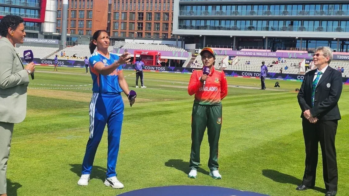 Harmanpreet lost toss in IND-W vs BAN-W. [Credits- X.com/BCBtigers]