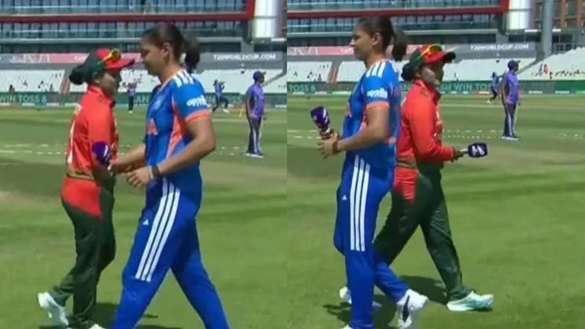 Harmanpreet Kaur and Nigar Sultana - (Source: ScreenGrab/X.com)