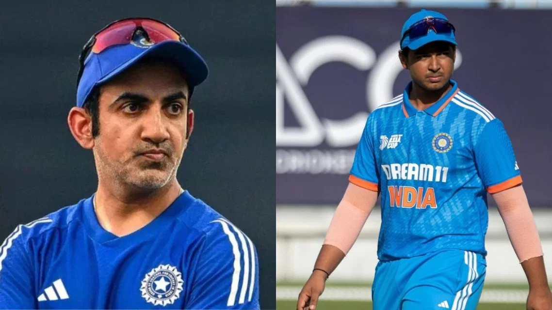 Gautam Gambhir and Vaibhav Sooryavanshi [Source: AFP]