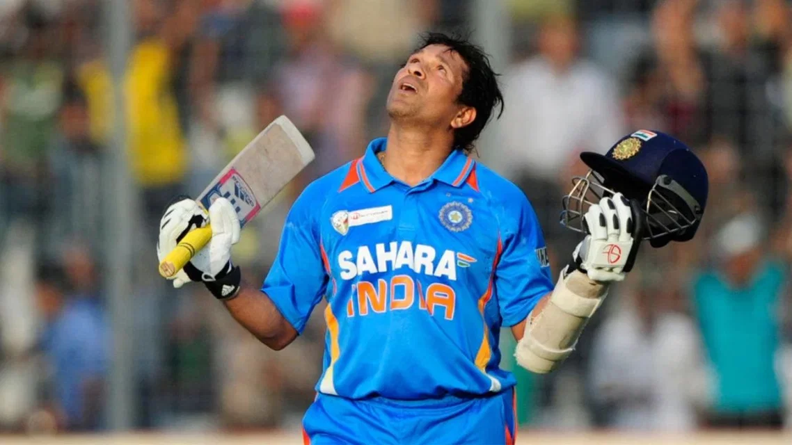 Sachin Tendulkar scored 100 centuries. PC- AFP