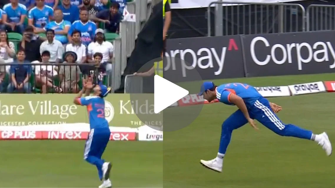Shivam Dube dropped a catch off Arshdeep's bowling. PC- Screengrab
