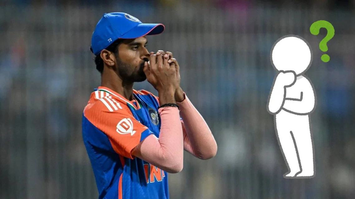 Washington Sundar's place in India T20I squad is in danger (Source: AFP Photos)