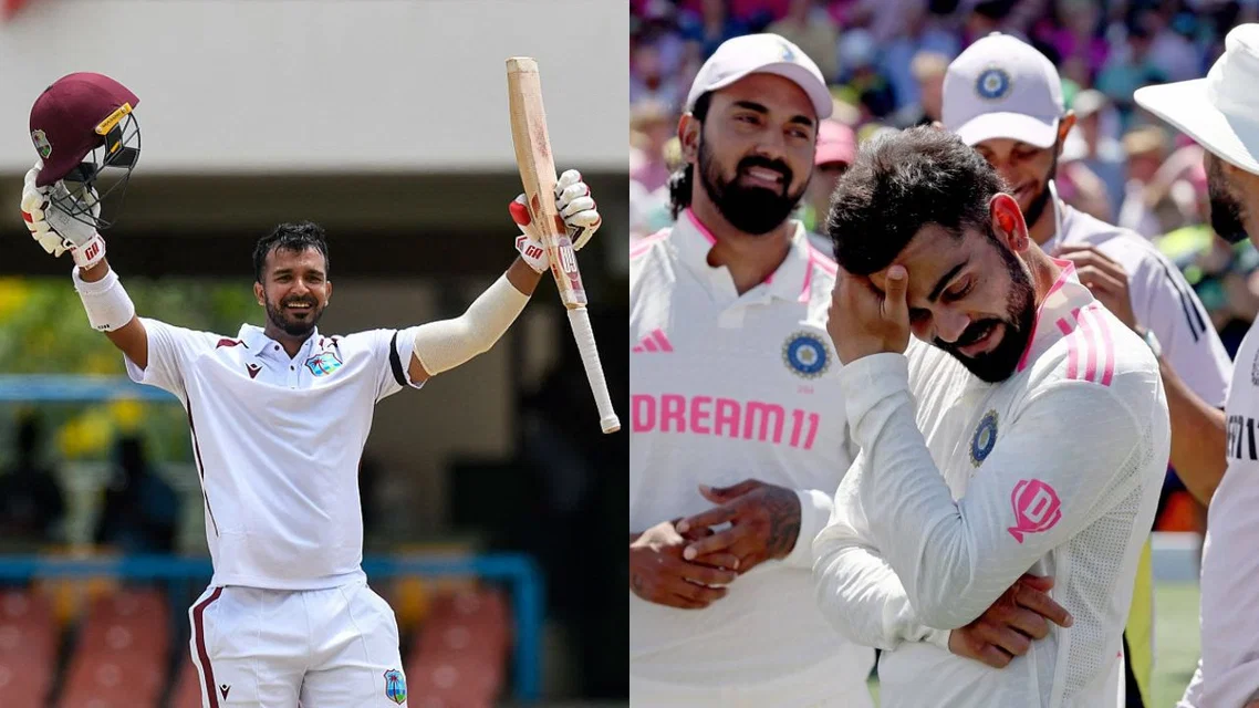 Amir Jangoo went past Virat Kohli on an elusive list [Source: Windies Cricket, AFP]
