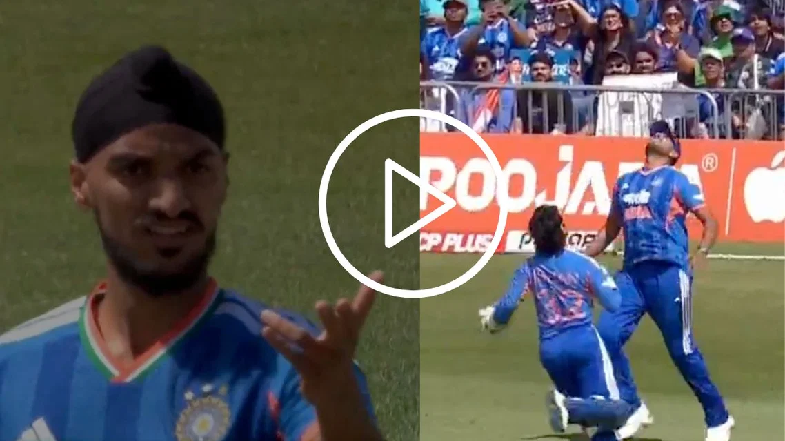 Arshdeep Singh fumes at his teammate [Source: Screengrab/SonyLiv]

