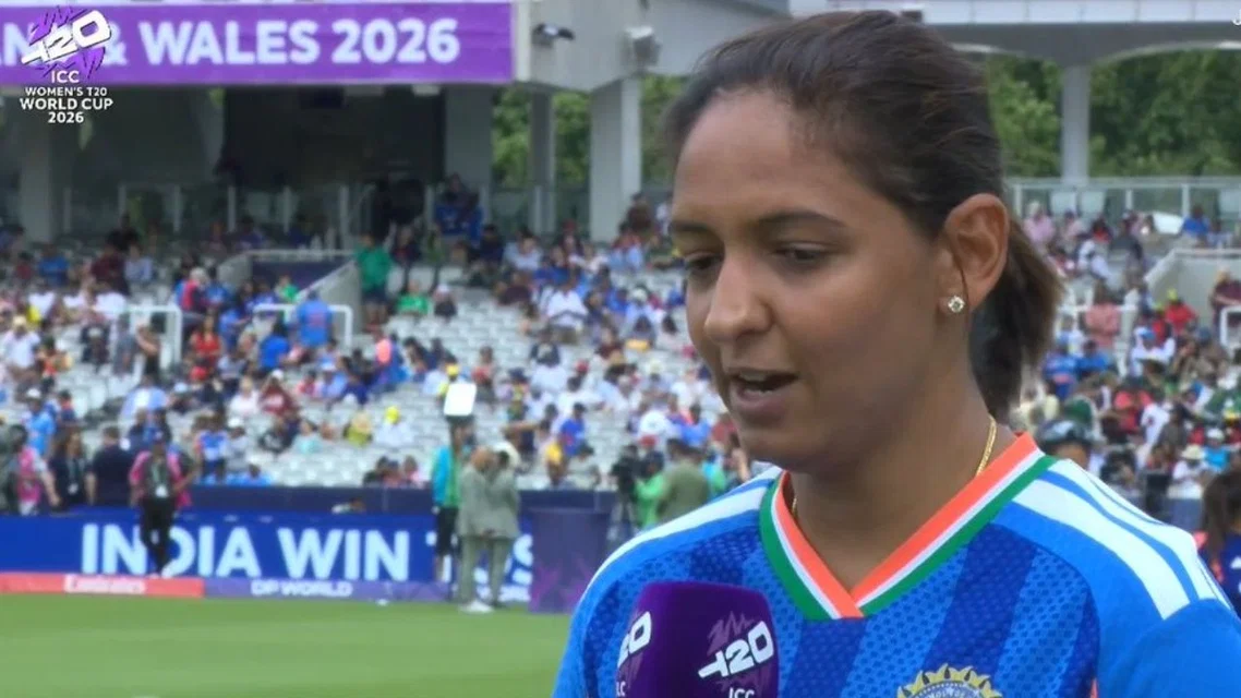 Harmanpreet Kaur for India - (Source: ScreenGrab/X.com)