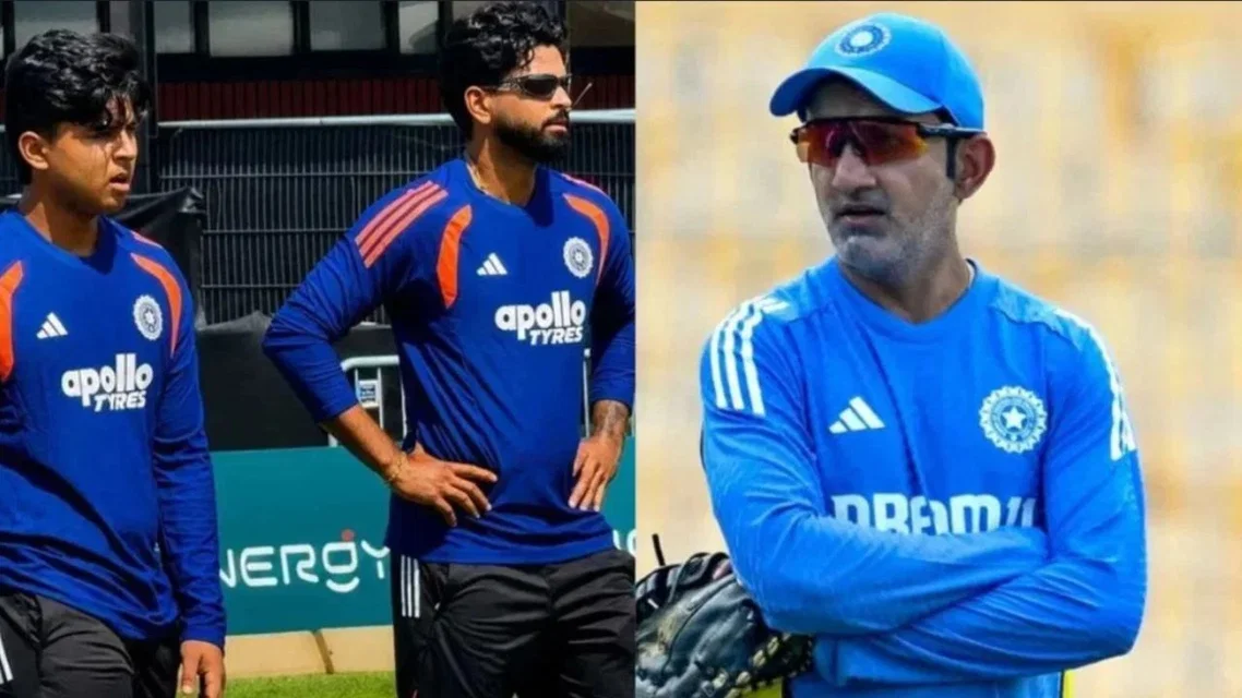 Vaibhav Sooryavanshi and Gautam Gambhir [Source: AFP]