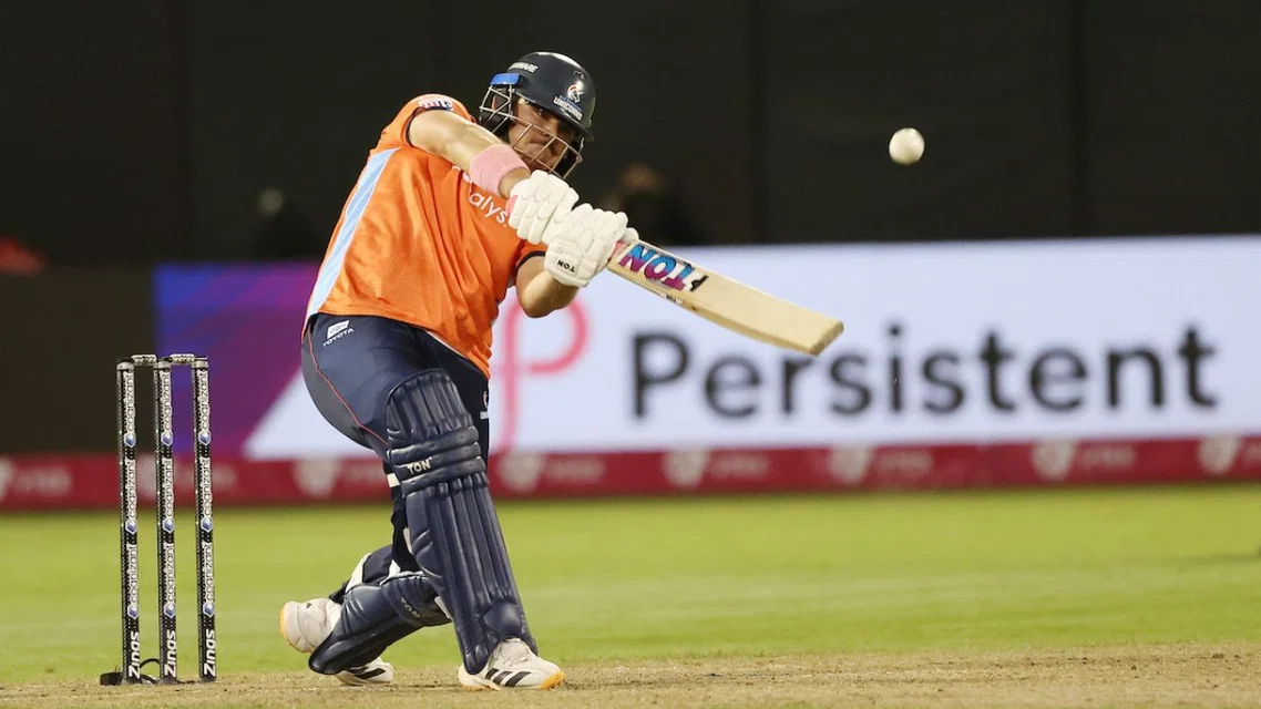 Lhuan-dre Pretorius in action (Source: @RajpalShiv46534/X)